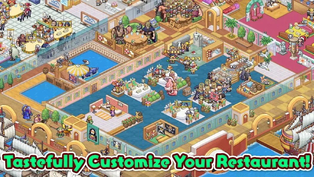 Customize your floating restaurant in One Piece Grand Gourmet